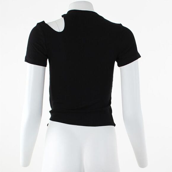 LNA Amor Wrap Ribbed Top - Picture 3 of 5